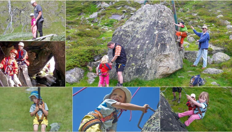 Auch der Kletterigel ist gefrag1 Auch wenn diese etwas weiter weg von der Hütte liegt!