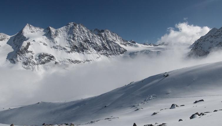  Tolle Stimmung! Nebel, Sonne und neu verschneite Berge!