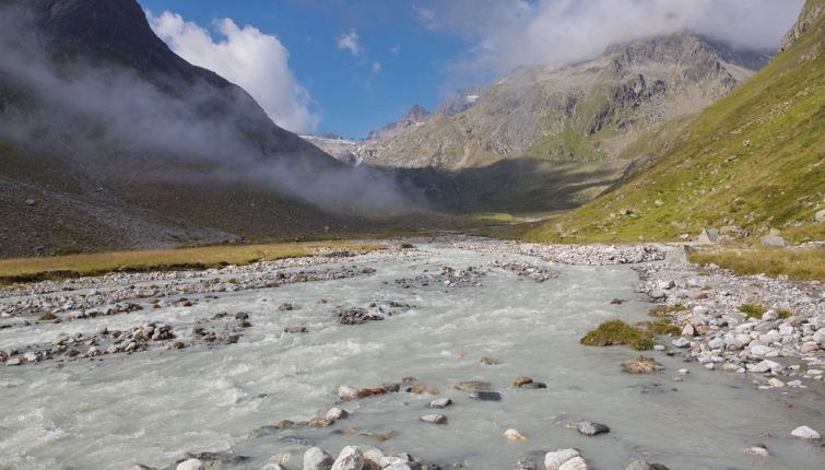 Am Weg zum Alpeiner Ferner