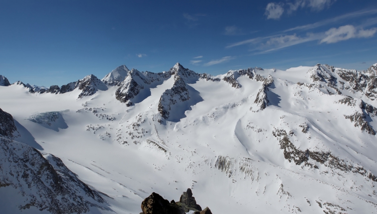 Am Gipfel der Inneren Sommerwand