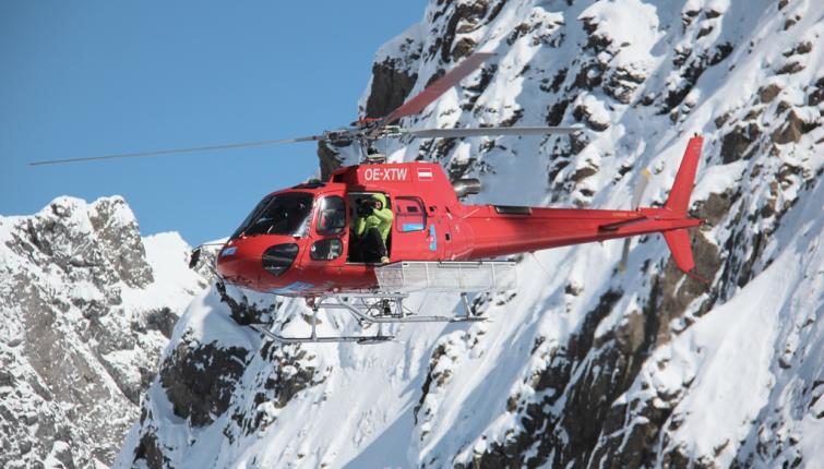 Beim Transport wurden wir von der Firma Heli Transport unterstützt-danke!