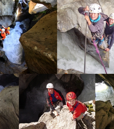 Ein kleines Stück Abenteuer , der Höllenrachen Klettersteig!