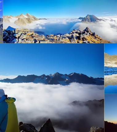 Man benötigt wirklich ab und zu einen neuen Standpunkt um die Welt wieder mit anderen Augen zu sehen! Wo könnte das besser gelingen als auf einem Berggipfel über den Wolken.