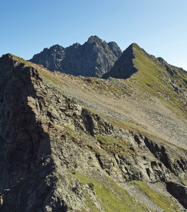 Horntalerspitze,Schafgrübler und die Hohe Villerspitze