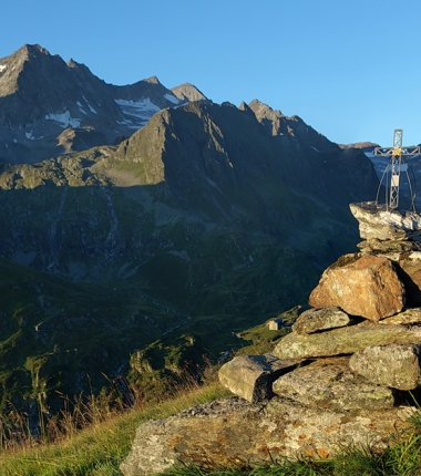 Ausblicke wie diese bietet die Natur im Bereich der Franz Senn Hütte jede Menge!