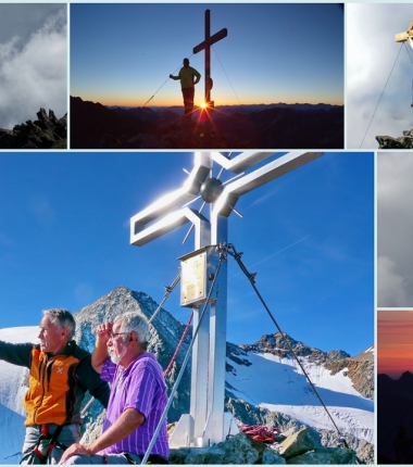 Ob Gletscher oder Klettertour, viele Ziele sind im Umfeld der Hütte zu finden.