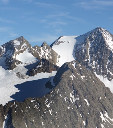 Östliche Seespitze, Mittlere Kräulspitze und Innsere Sommerwand.