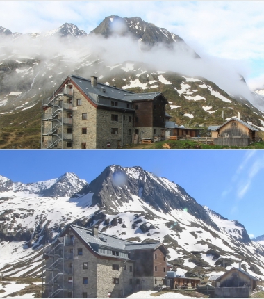 Ein Überblick, in den letzten Tagen schmolz einiges an Schnee!  