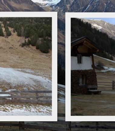 Zwischen der Holderlochalm und der Stöcklenalm geht ebenfalls am Wanderweg nix!