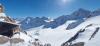 Auf der Turmscharte mit Blick auf den Verborgenen Bergferner.