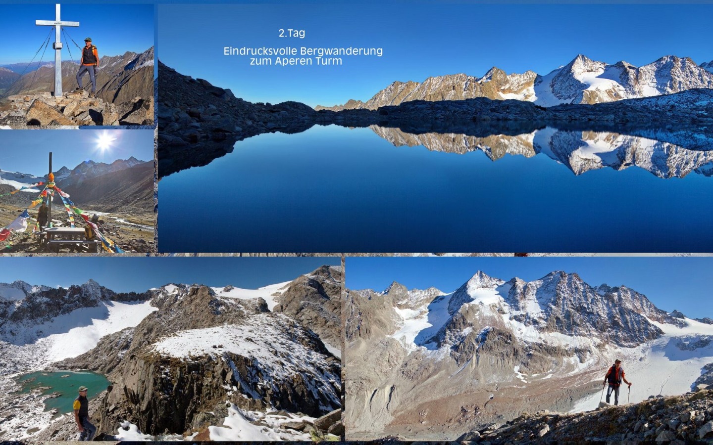 Two impressive hiking destinations in the area of the Franz Senn Hütte