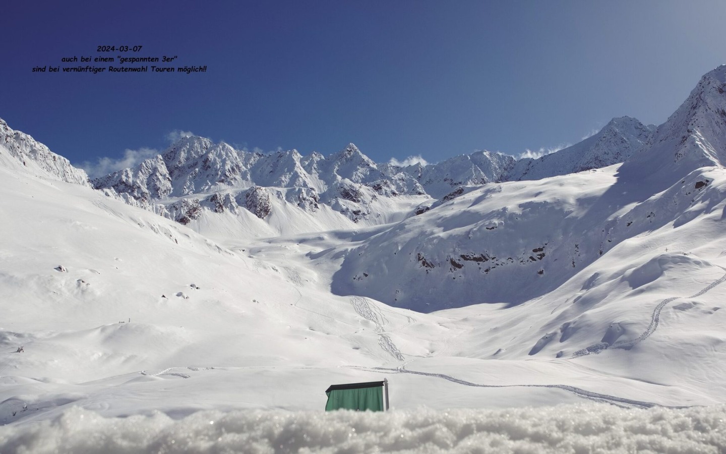 Sudden changes in the avalanche situation!