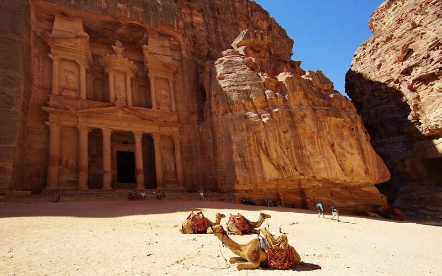 An absolute "MUST" is a visit to the Nabataean city of Petra, which has been declared a UNESCO World Heritage Site!