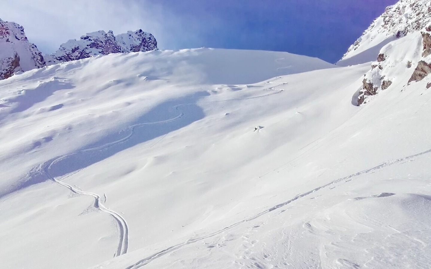 Today, 19.12.: dream snow in the Horntal