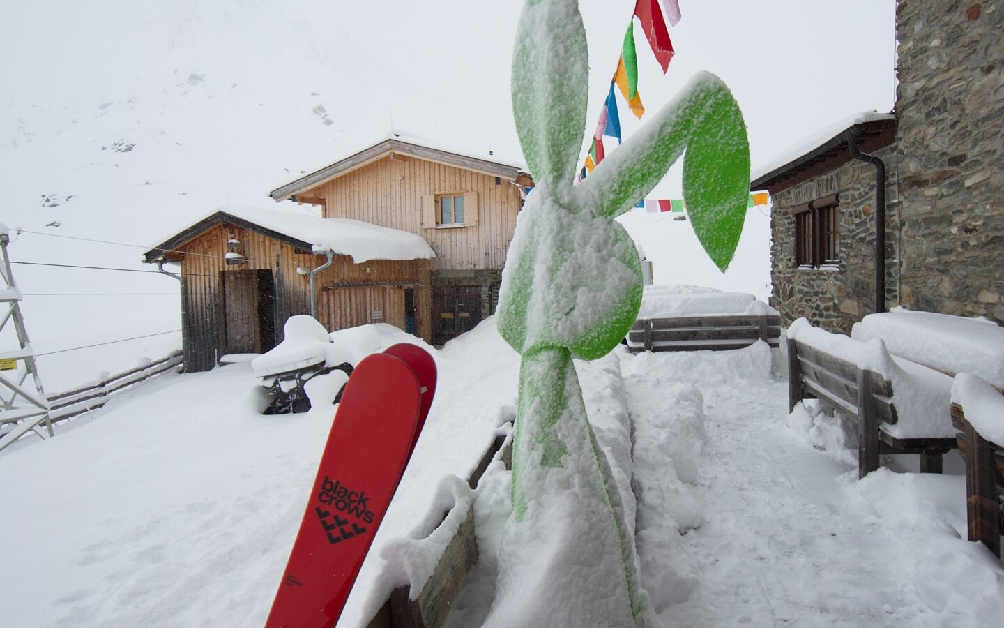 Return of winter with considerable amounts of new snow.