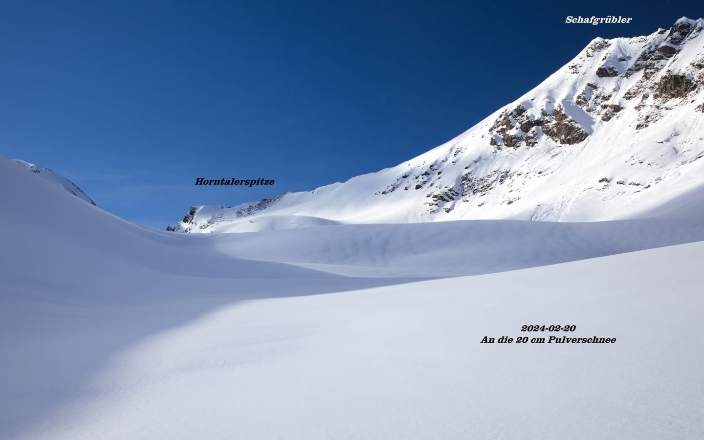 Before the fresh snow on Friday...