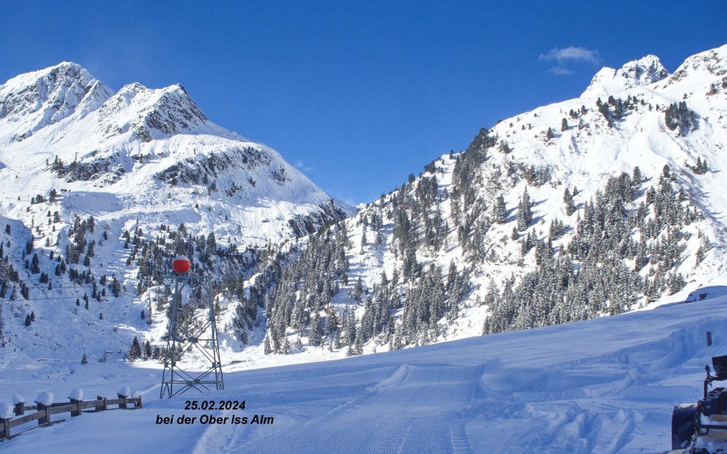 After the heavy snowfall....