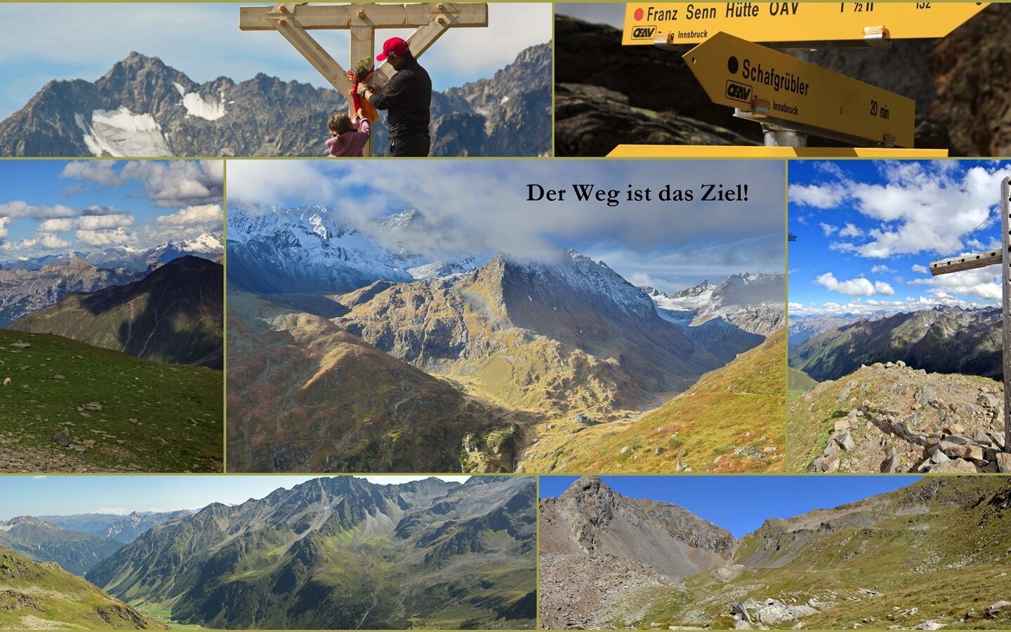 Bergwandelingen in de omgeving van de hut!