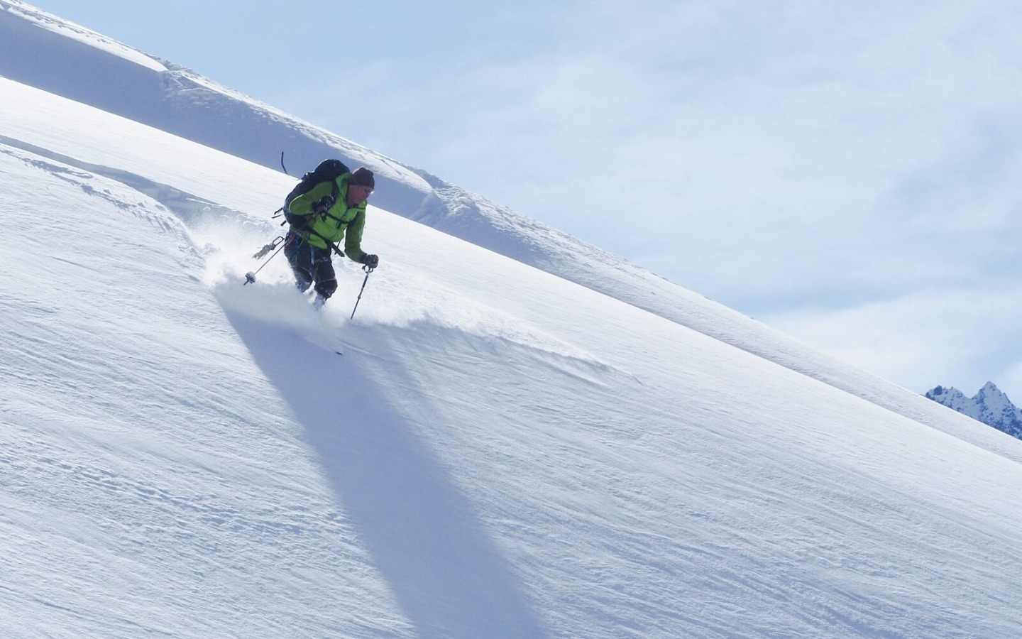 A few pictures of the fantastic descent.