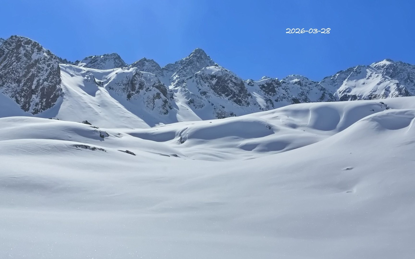 Beträchtlicher Neuschneezuwachs!