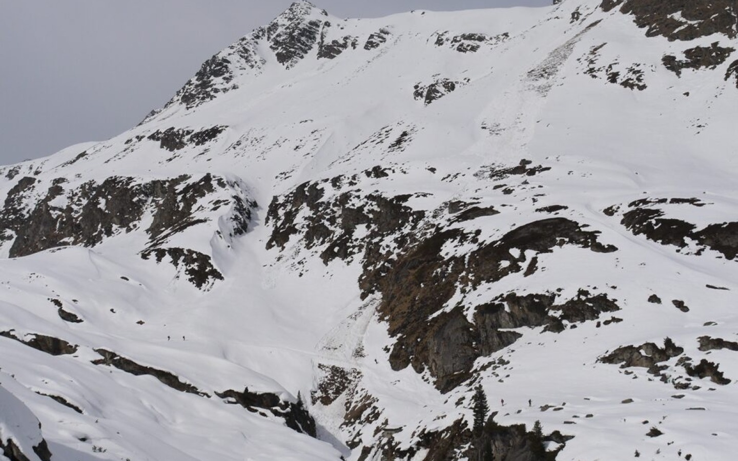 Much sensible behaviour by ski tourers yesterday certainly prevented the worst!