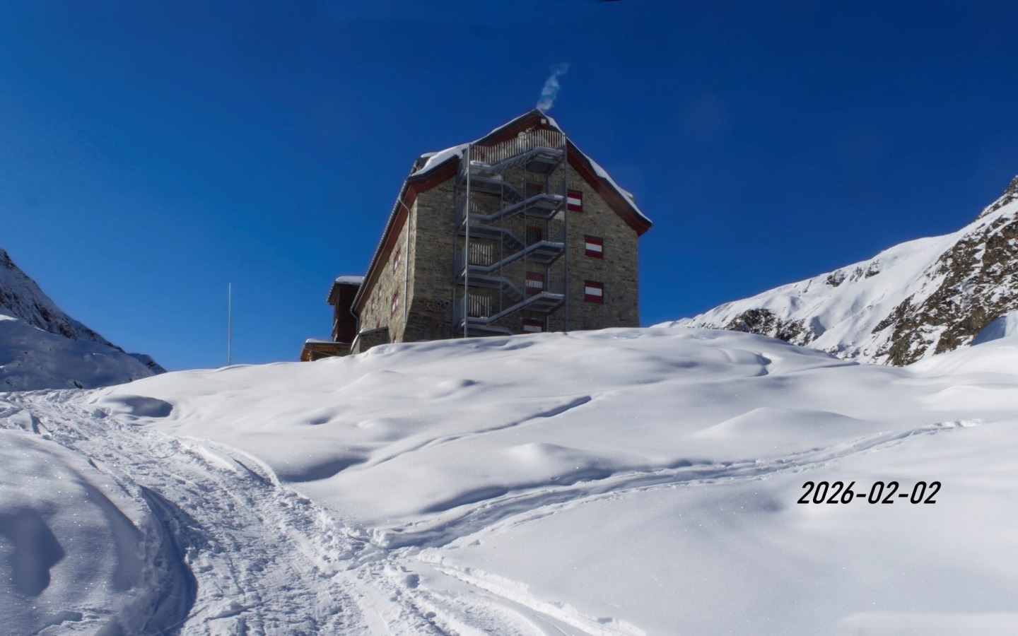 The hut is about to open!