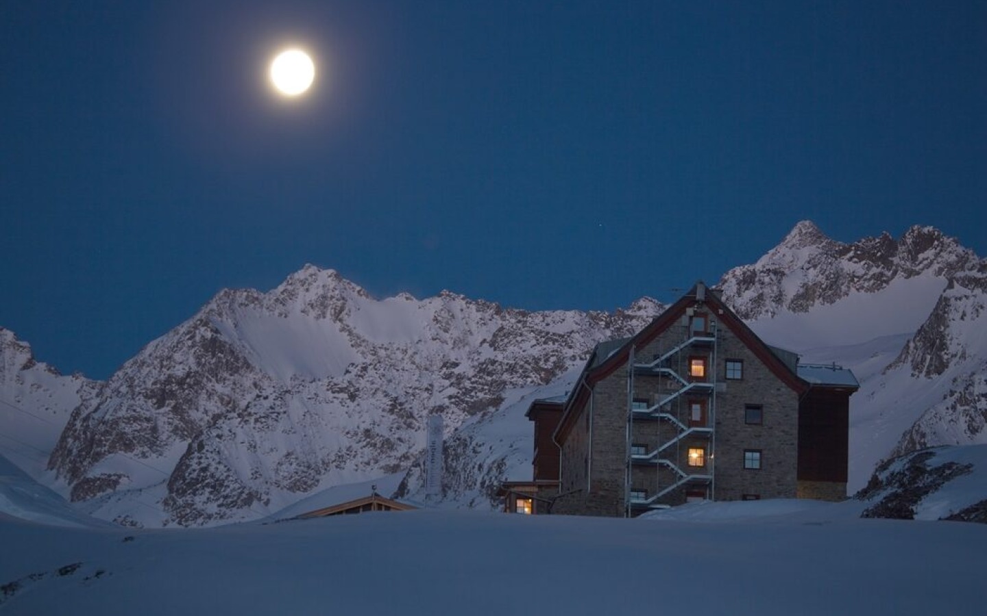 A magical full-moon night