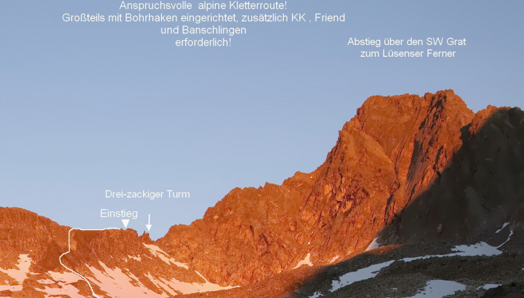 Berglasspitze Ostgrat V