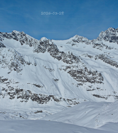 Blick vom Gschwezgrat zum Schafgrübler ( Horntal)